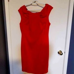 Red Calvin Klein dress size 10